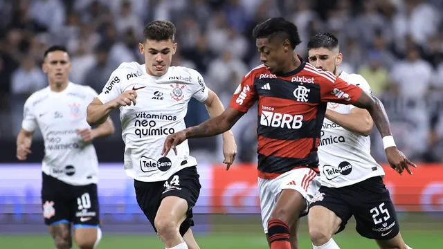 Corinthians reage e busca empate com Flamengo, que continua fora do G-4